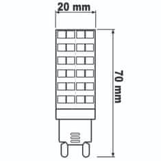 LUMILED 4x G9 LED kapsulna žarnica 10W = 75W 970lm 6500K hladno svetilo 360°