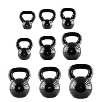HMS Liatinová kettlebell KNV 4 KG HMS (čierna)