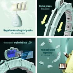 HMS HHM14 hulahop zelene barve z magneti in utežjo + števec