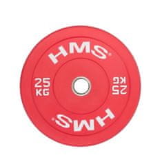 HMS CBR olimpijska odbijalna plošča CBR25 rdeča olimpijska odbijalna plošča 25 KG