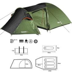 NILS CAMP Šotor za kampiranje NC6312 trekker III