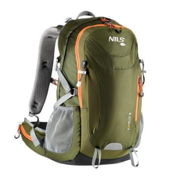 NILS CAMP NC1917 TURISTIČNI NAHRBTNIK ZELENI RAMBLER 40L NILS CAMP