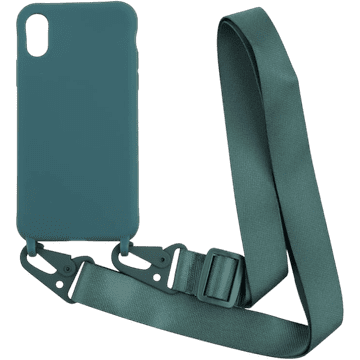 Infostyle Ovitek "BigCousin" z vrvico za iPhone XS Max - zelena
