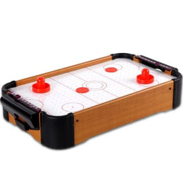 MG Air Hockey V3 stolni hokej za otroke, črn / rjav