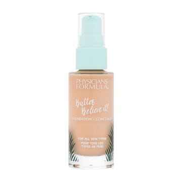 Physicians Formula Butter Believe It! Foundation + Concealer dolgoobstojen kremni puder 30 ml