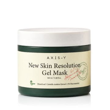 Axis-y 6+1+1 New Skin Resolution Gel Mask maska za obraz 100 ml unisex