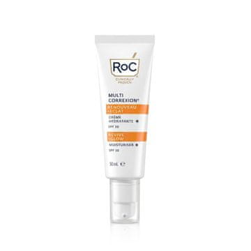 ROC Multi Correxion Revive + Glow Moisturiser SPF30 dnevna krema z zaščito pred soncem za ženske
