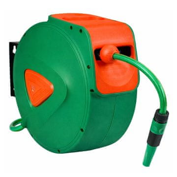 Lean-toys Avtomatski vrtni kolut s cevjo 30m+2m
