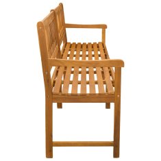 Vidaxl Zunanja klop 2 -sedežni 220 x 56 x 90 cm Masiven les akacije