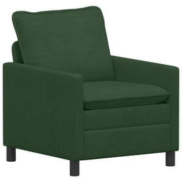 Vidaxl Kavč Jungle Zelena 76 x 81 x 87,5 cm Blago