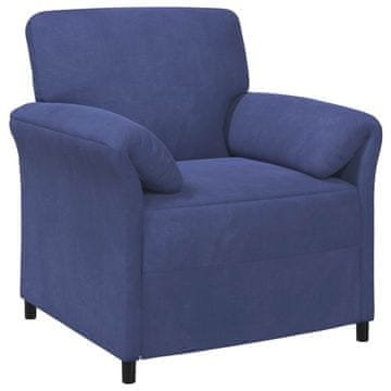 Vidaxl Enosobna sedežna garnitura Policijska modra 88 x 83 x 95 cm