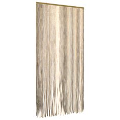 Vidaxl Zavesa proti insektom večbarvno 100 x 200 cm Bambus
