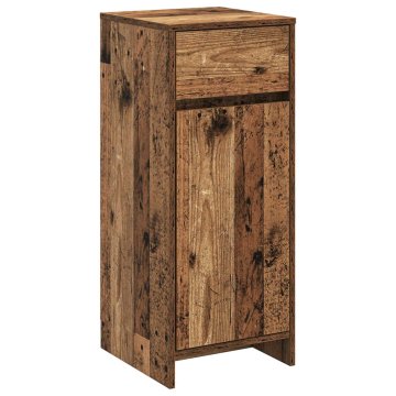 Vidaxl Kopalniška omarica Star les 35 x 36,5 x 85 cm Inženirski les