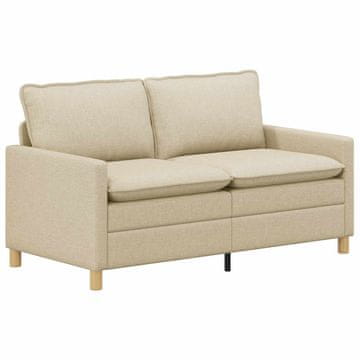 Vidaxl Kavč Krem 156 x 81 x 87,5 cm Blago