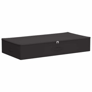 Vidaxl Shranjevalna škatla Antracit 90 x 48 x 15 cm Netkano blago