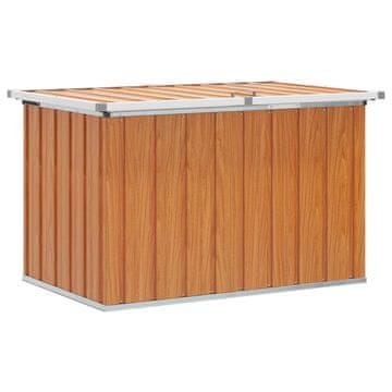 Vidaxl Zunanja shranjevalna škatla les 109 x 67 x 65 cm