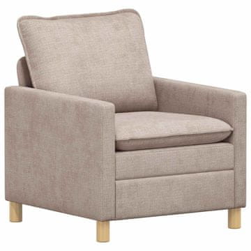 Vidaxl Kavč Bež 76 x 81 x 87,5 cm Poliester