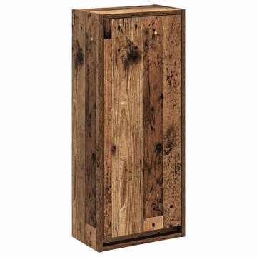 Vidaxl Kopalniška omarica Star les 35 x 20 x 81 cm Inženirski les