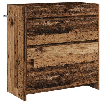 Vidaxl Omarica pod umivalnikom Star les 78,5 x 37,5 x 81 cm