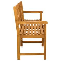 Vidaxl Zunanja klop 4 -sedežni 150 x 56 x 90 cm Masiven les akacije