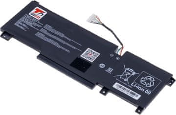 Baterija T6 Power za MSI BTY-M492, 4700mAh, 53,5Wh, 3-celična, Li-pol, bel priključek
