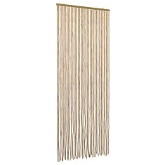 Vidaxl Zavesa proti insektom večbarvno 90 x 200 cm Bambus