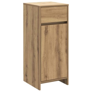 Vidaxl Kopalniška omarica Artisan hrast 35 x 36,5 x 85 cm