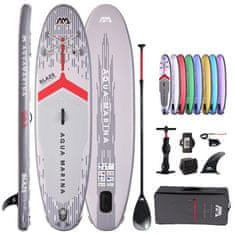 Aqua Marina Blaze napihljiv sup z veslom, 335 x 84 x 15 cm, do 140 kg, siv (BT-26BZ)