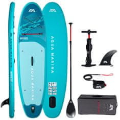 Aqua Marina Breeze napihljiv sup z veslom, 300 x 76 x 12 cm, do 100 kg, moder (BT-26BRP)
