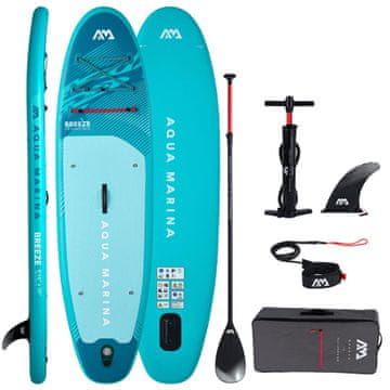 Aqua Marina Breeze napihljiv sup z veslom, 300 x 76 x 12 cm, do 100 kg, moder (BT-26BRP)