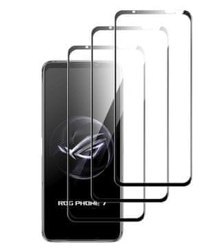 Infostyle Zaščitno steklo s črno obrobo za Asus ROG Phone 7 / 7 Ultimate