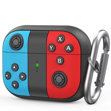 Infostyle TRONWIN silikonski ovitek za AirPods Pro – modro-rdeča