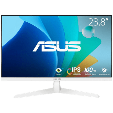 ASUS VY249HF-W monitor, FHD, IPS, 100Hz, EyeCare Plus (90LM06A4-B03A70)
