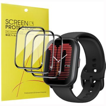 Infostyle Blueshaweu TPU zaščitna folija za Amazfit Active – HD prozorna (3 kos)