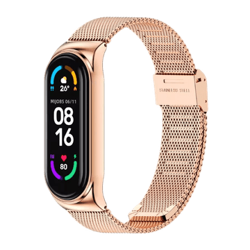 Infostyle Pašček za uro z okvirjem "Milanese Style" Amazfit Band 5