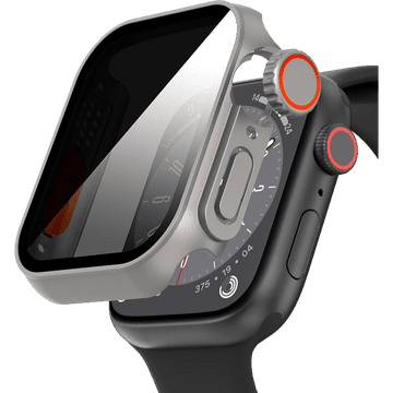 Infostyle Ovitek z Anti-Spy steklom za Apple Watch Series 9/8/7 45mm