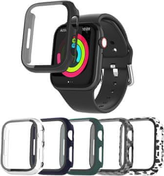 Infostyle Paket 6 zaščitnih etuijev za Apple Watch 7 – 41 mm