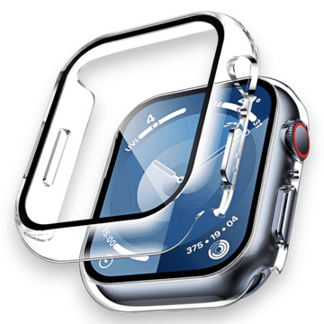 Infostyle Ovitek "Tauri 360°" za Apple watch 9/8/7 41mm Prozorna