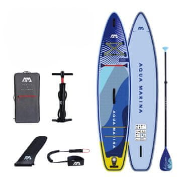 Aqua Marina Vibrant Touring napihljiv sup z veslom, 350 × 71 × 15 cm, do 90 kg, moder (BT-24VTP)
