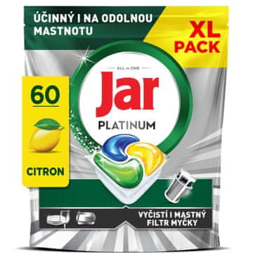 Jar All in One Platinum Lemon tablete, 60 kosov