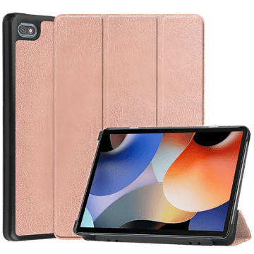 Infostyle Preklopna torbica za tablični računalnik "AKNICI" Blackview Tab 7 Pro/OSCAL Pad 10 - roza