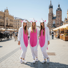 Onesies Kigurumi kostum Onesie - samorog z zvezdicami Kigurumi kostum Onesie - samorog z zvezdicami
