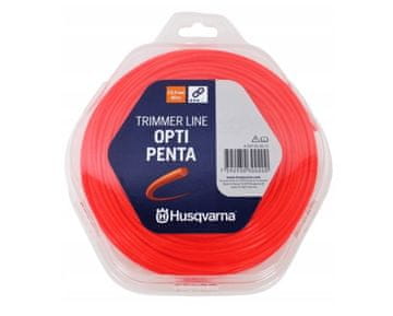 Husqvarna Rezalna nit za kose grmovja in trimerje Opti Penta 2,4 mm x 90 m