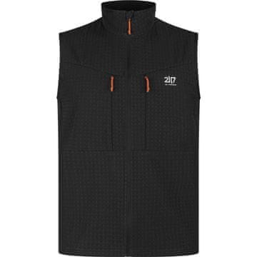 2117 Moški 3D softshell brezrokavnik Mellom, črn