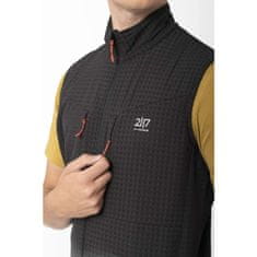 2117 Moški 3D softshell brezrokavnik Mellom, črn, L