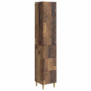 Vidaxl Set omar 2 kos 33 x 34,5 x 90 cm Inženirski les Star les