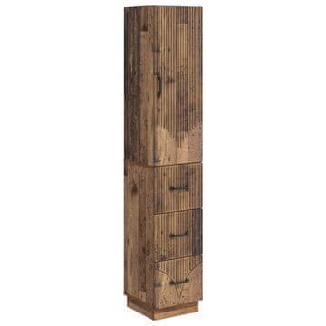 Vidaxl Set omar 2 kos 33 x 34,5 x 87 cm Inženirski les Star les