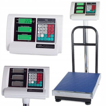 Verkgroup Digitalna aku. 4000mAh LCD skladiščna tehtnica 100kg-20g osvetljena