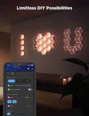 Govee Glide Hexagon LED svetlobne plošče, Ultra Expansion 1 Pack