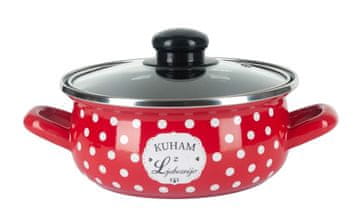 ALPEKSHOME KUHAM Z LJUBEZNIJO, KOZICA NIZKA S POKROVOM 16 CM, 1.3 L, 1 KOS